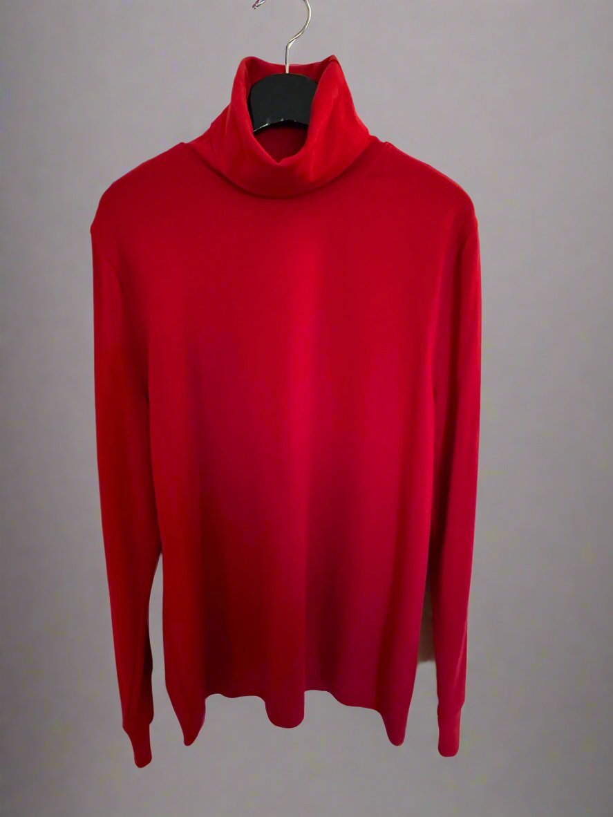Classic Stretch Supima Cotton Turtleneck