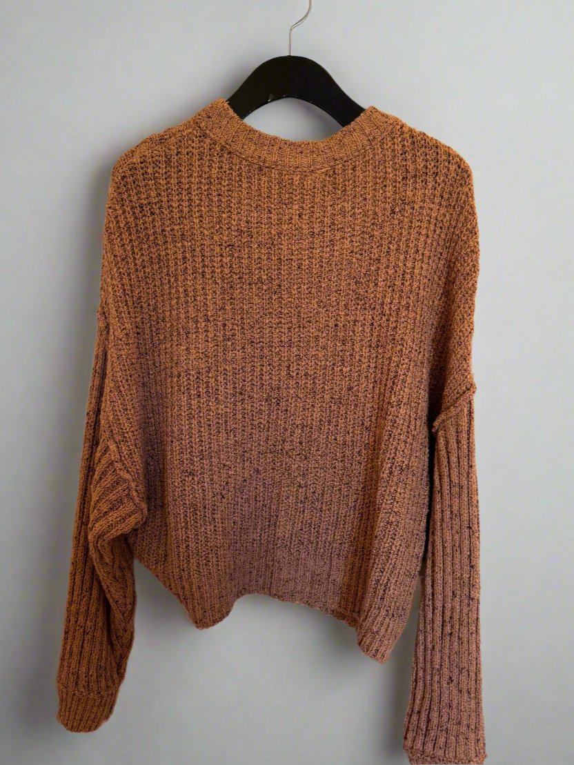 Chunky Knit Cropped Sweater