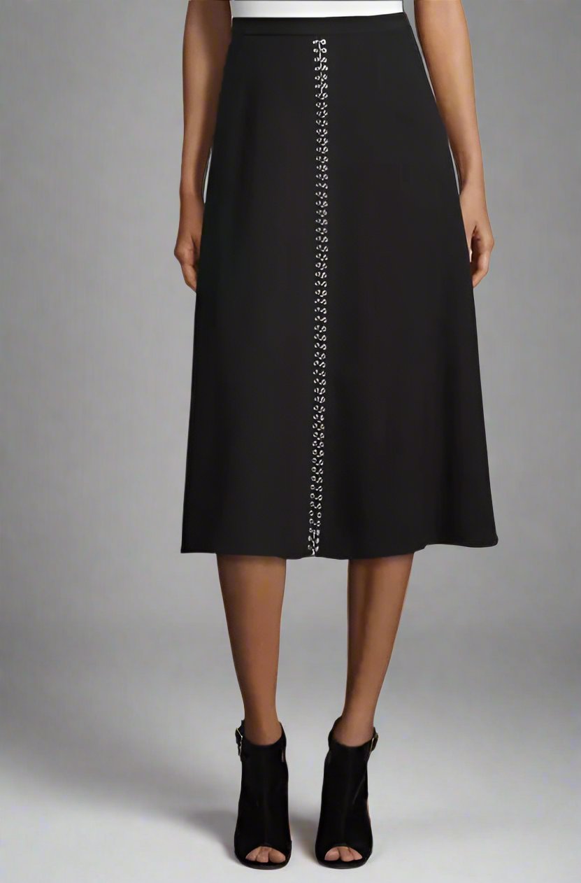 Embellished Midi Skirt